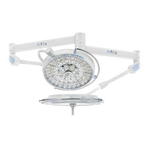 RIMSA PENTALED81 installation manual