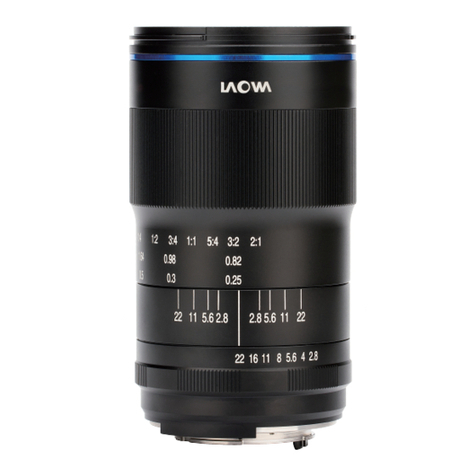 LAOWA FF 100mm F2.8 CA-Dreamer Macro 2X User manual