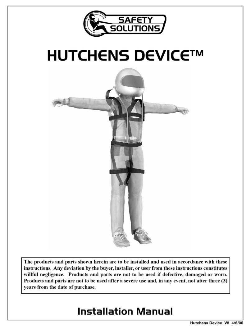 Safety Solutions HUTCHENS DEVICE installation manual