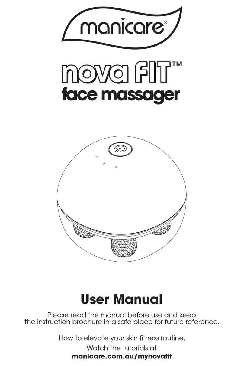 McPHERSON'S manicare nova FIT user manual