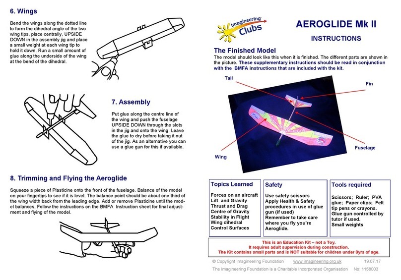 Imagineering Clubs AEROGLIDE Mk II instructions