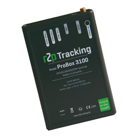 r2p Tracking ProBox 3100 Installation