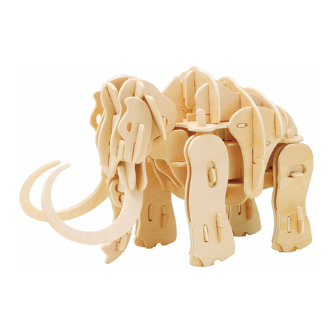 Robotime Mammoth Dinosaur Kulloon A400 User manual