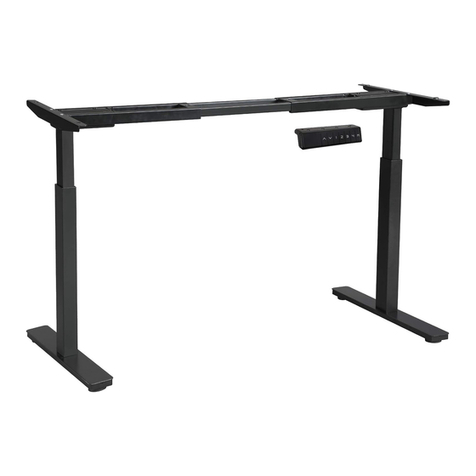 Ready Set Stand DUAL MOTOR DESK WITH DELUXE CONTROL Assembly instructions Ready Set Stand DUAL MOTOR DESK WITH DELUXE CONTROL Assembly instructions