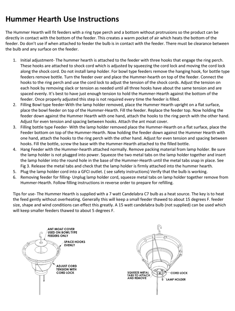 Innovation Industries Hummer Hearth use instructions