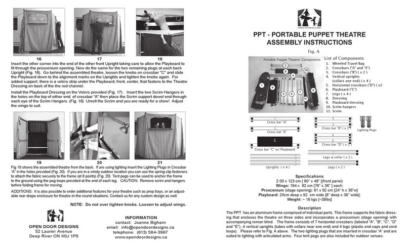 OPEN DOOR DESIGN PPT Assembly instructions