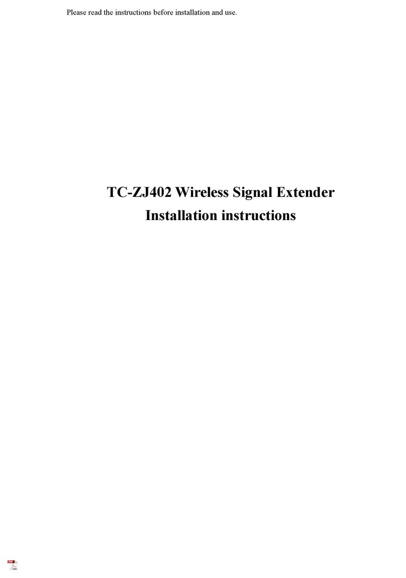 Tiancheng Fire Protection Equipment TC-ZJ402 installation instructions