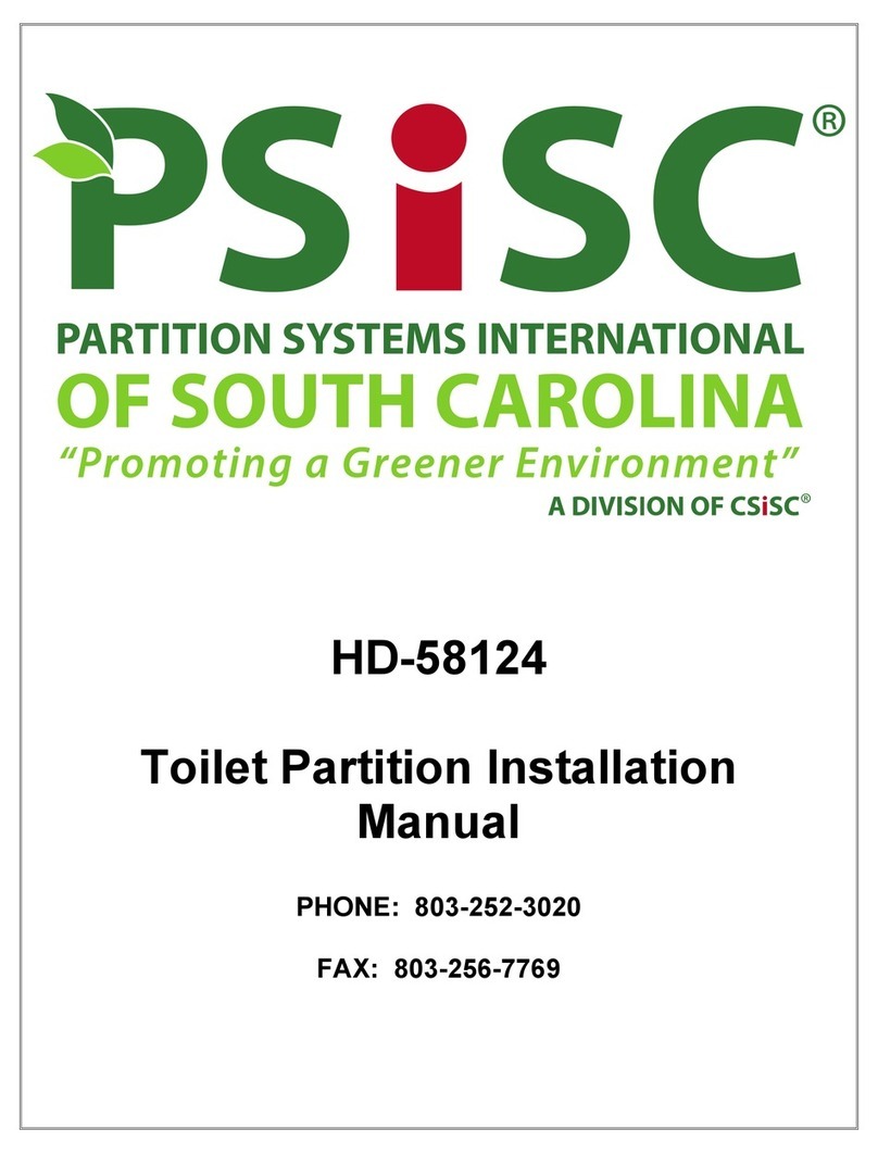 CSiSC PSiSC HD-58124 installation manual