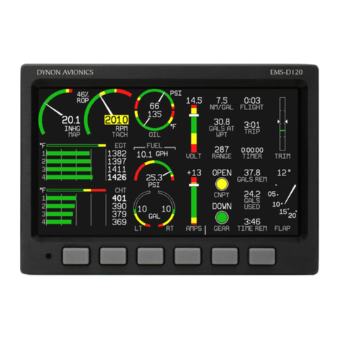 Dynon Avionics EMS-D120 User manual Dynon Avionics EMS-D120 User manual