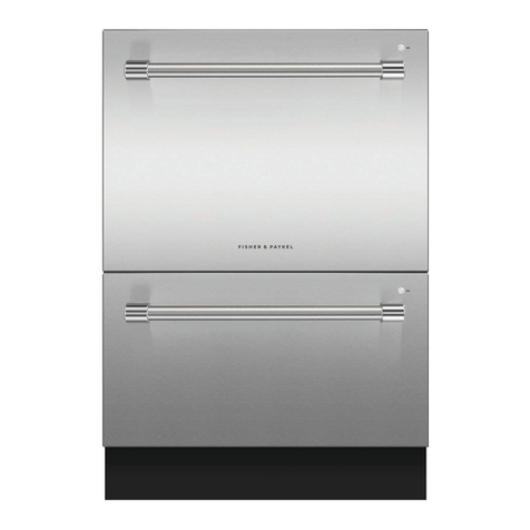 Fisher & Paykel DOUBLE DISHDRAWER DD24DDFT User manual