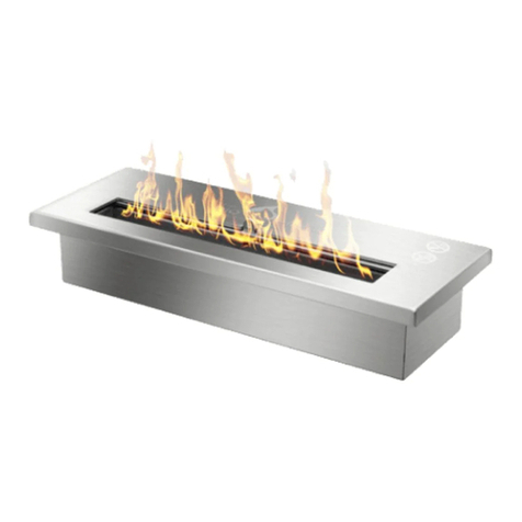 The Bio Flame Burner Series User manual  & Safety instructions