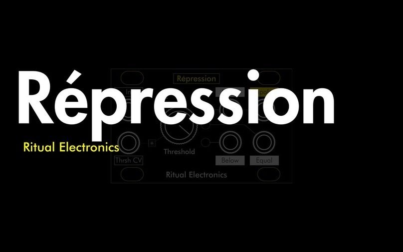 Ritual Electronics Repression manual