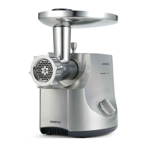 Kenwood MG700 series instructions