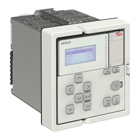 ABB Relion REX610 quick start guide ABB Relion REX610 quick start guide