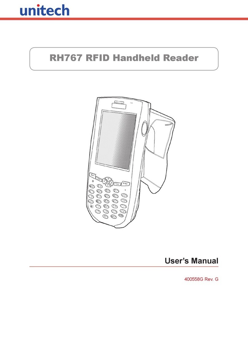 Unitech RH767 user manual