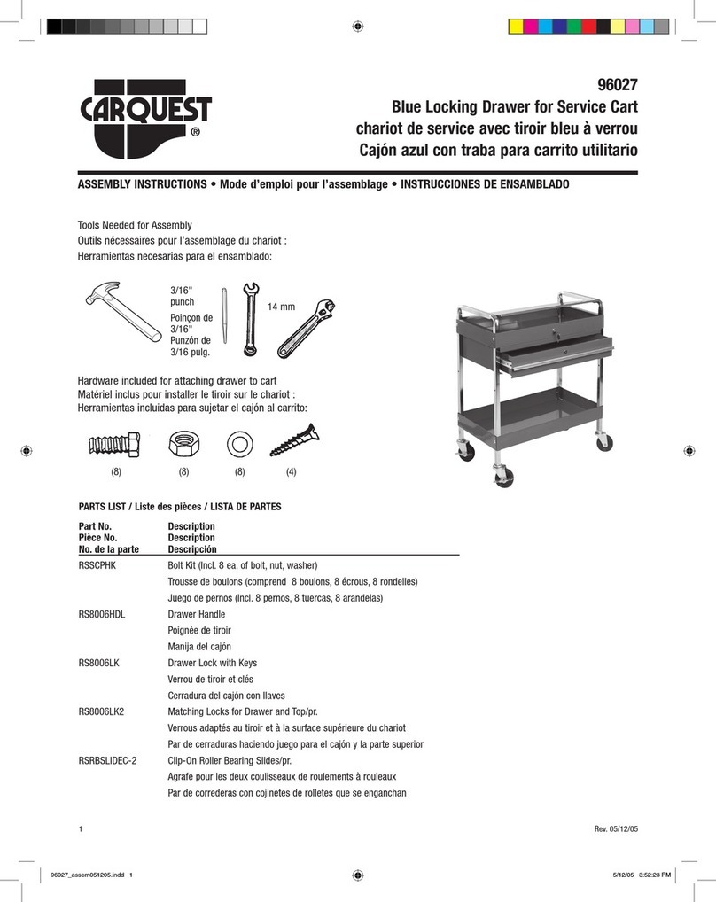 CARQUEST 96027 Assembly instructions