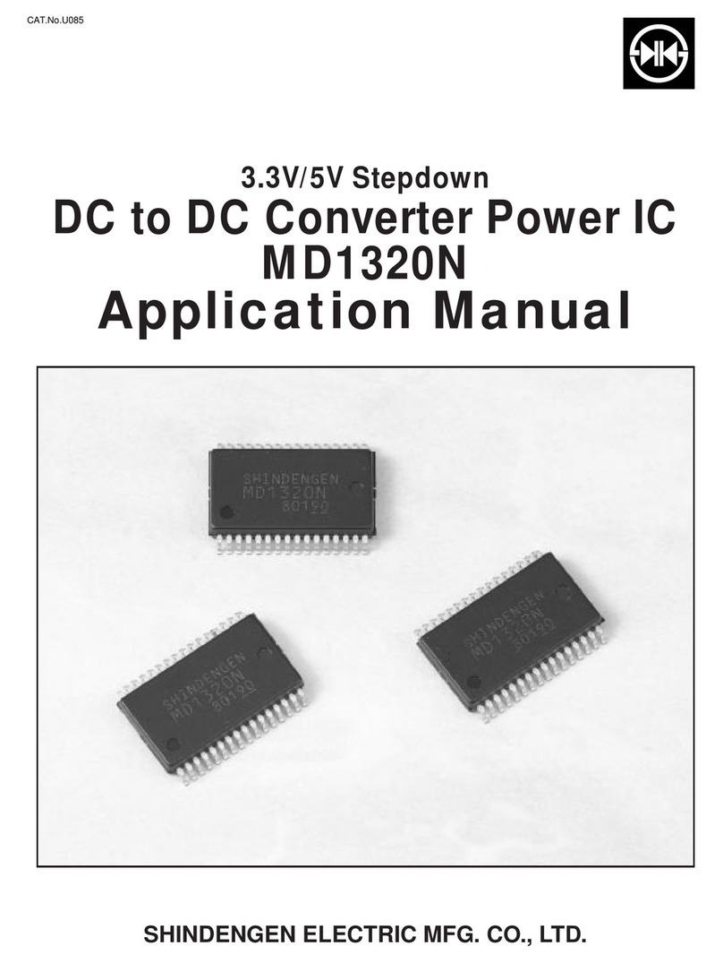 Shindengen MD1320N Applications manual