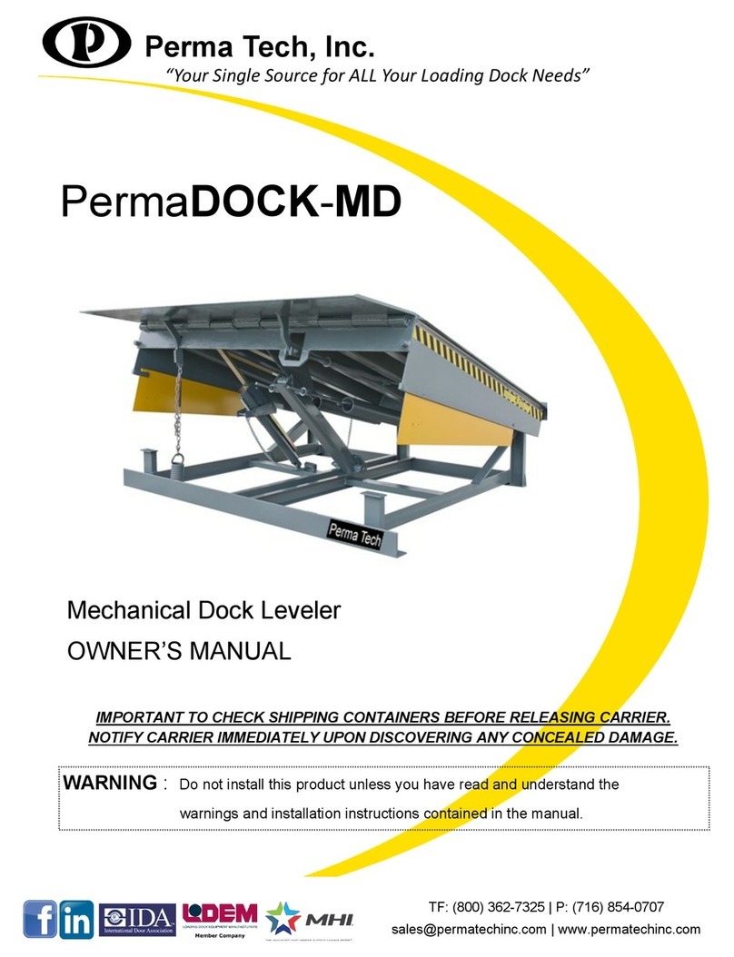 Perma Tech PermaDOCK-MD owner's manual