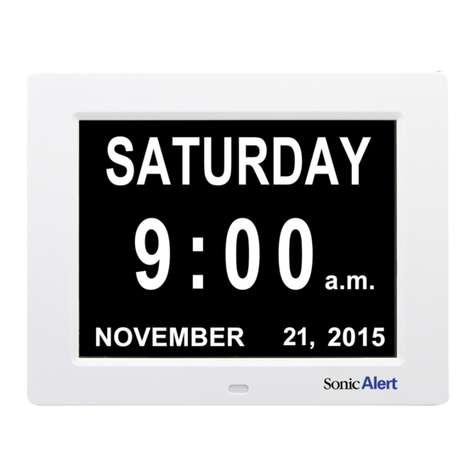 Sonic Alert DAY & TIME User manual