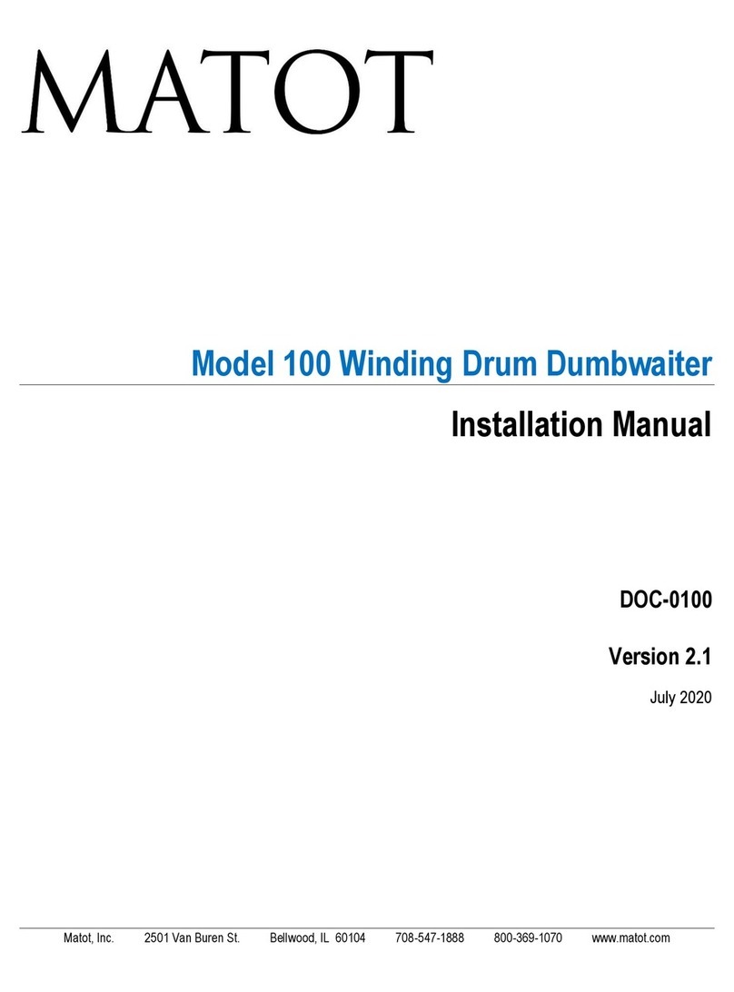 MATOT 100 installation manual