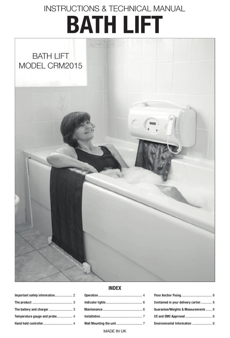 Relaxa CRM2015 Instruction/technical manual
