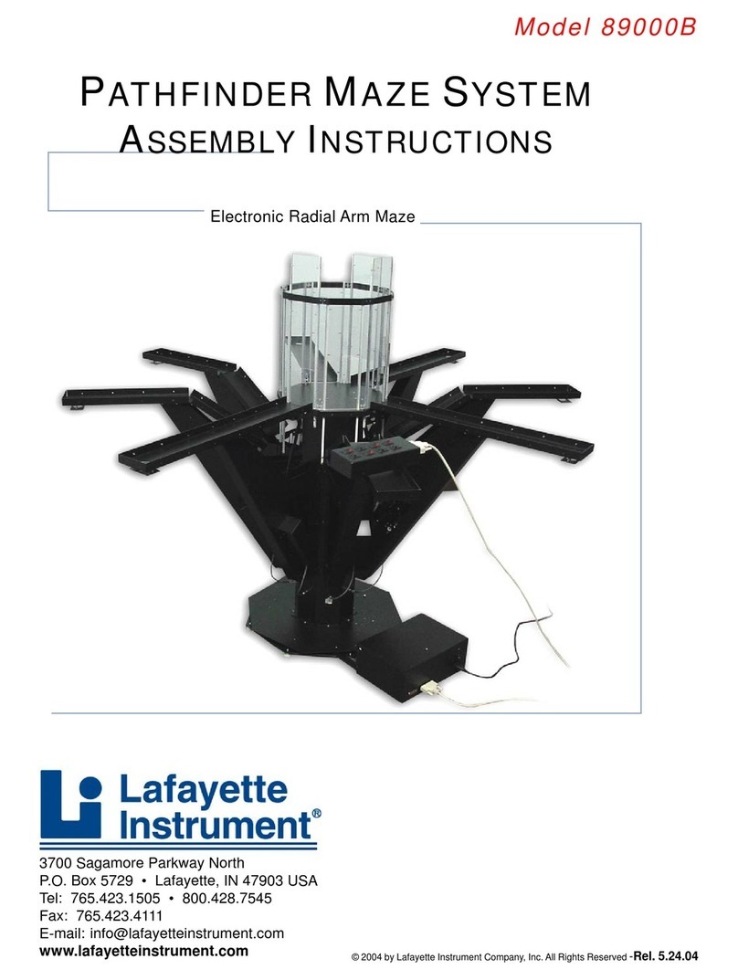 Lafayette Instrument 89000B User manual