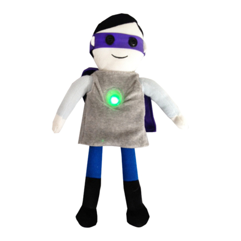 Purple Pancakes Sleeper Hero instructions