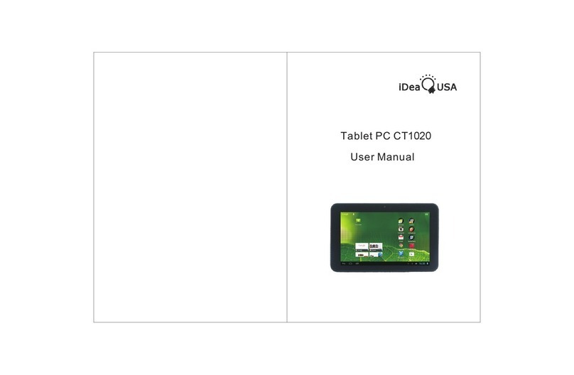 iDeaUSA CT1020 User manual