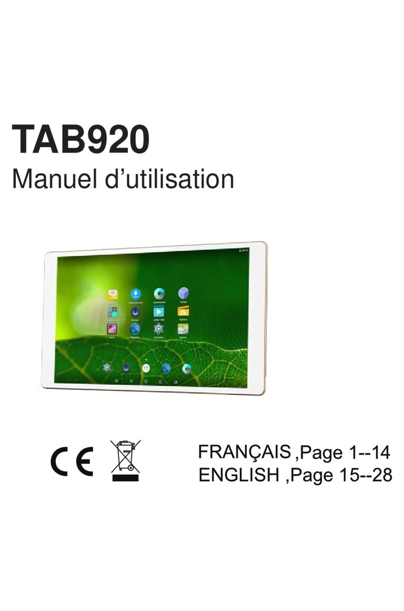 Reborn TAB920 user manual