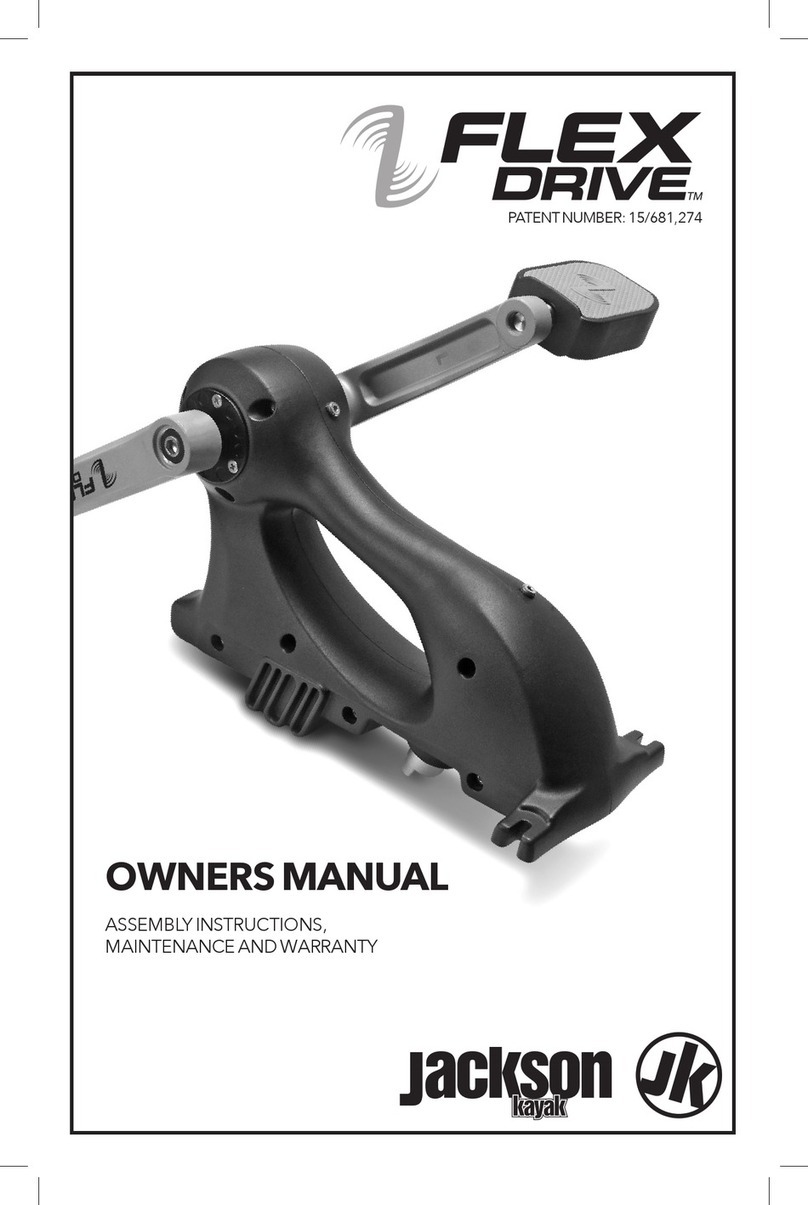 Jackson kayak Flex Drive 3D owner's manual