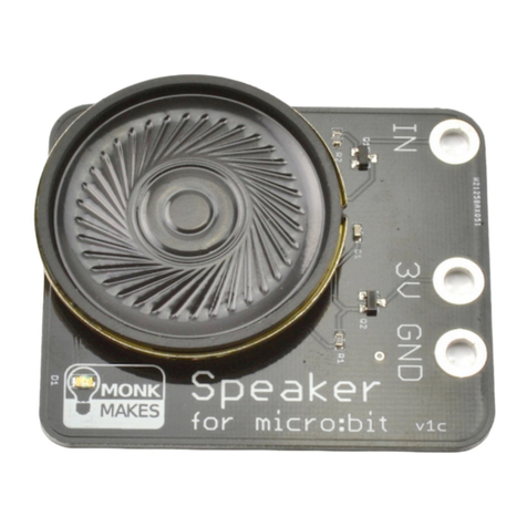 MonkMakes SPEAKER FOR MICRO:BIT instructions