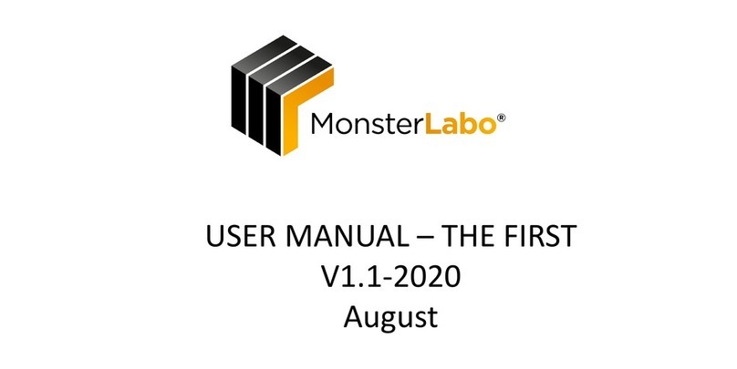 MonsterLabo Only The First User manual