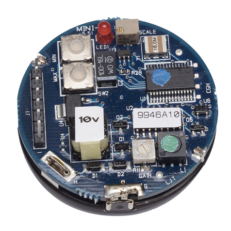 SensComp SonaSwitch MINI-A Installation and operation manual