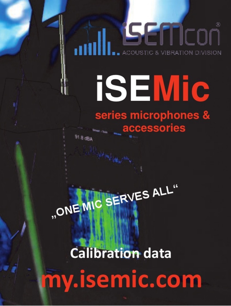 iSEMcon iSEMic Series Calibration