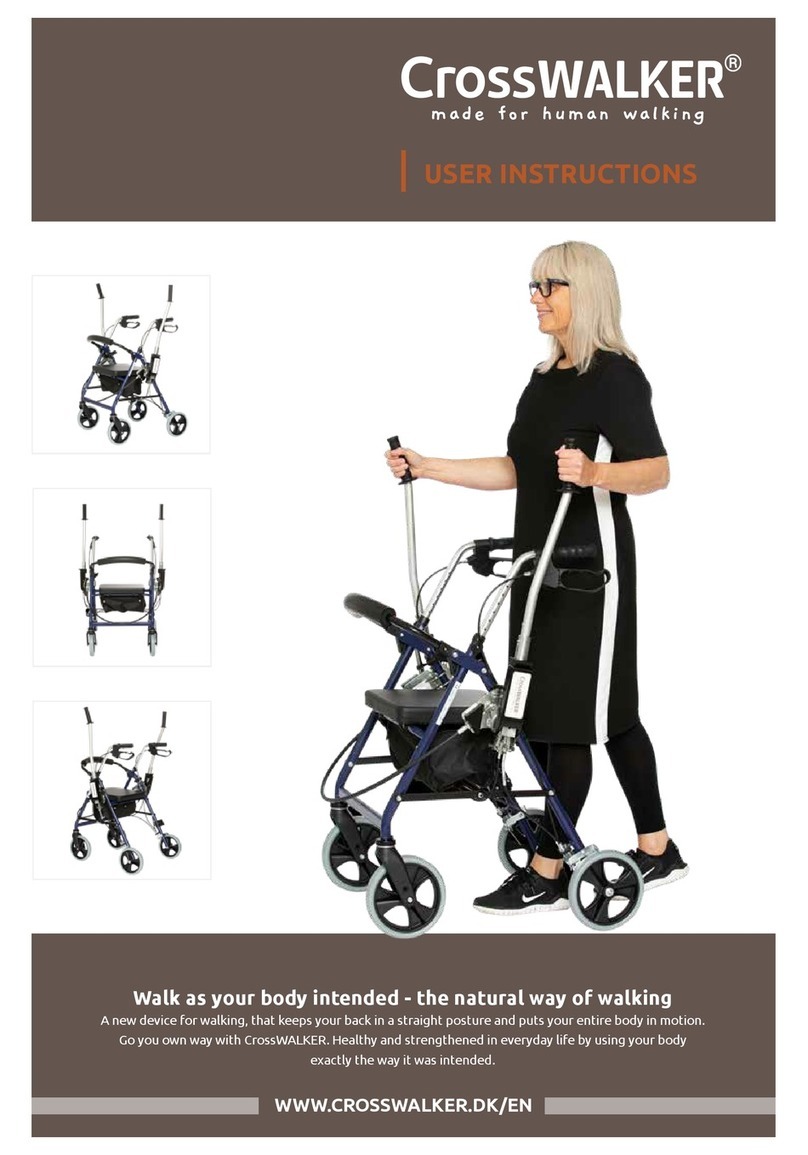 HumanWalking CrossWALKER User instructions