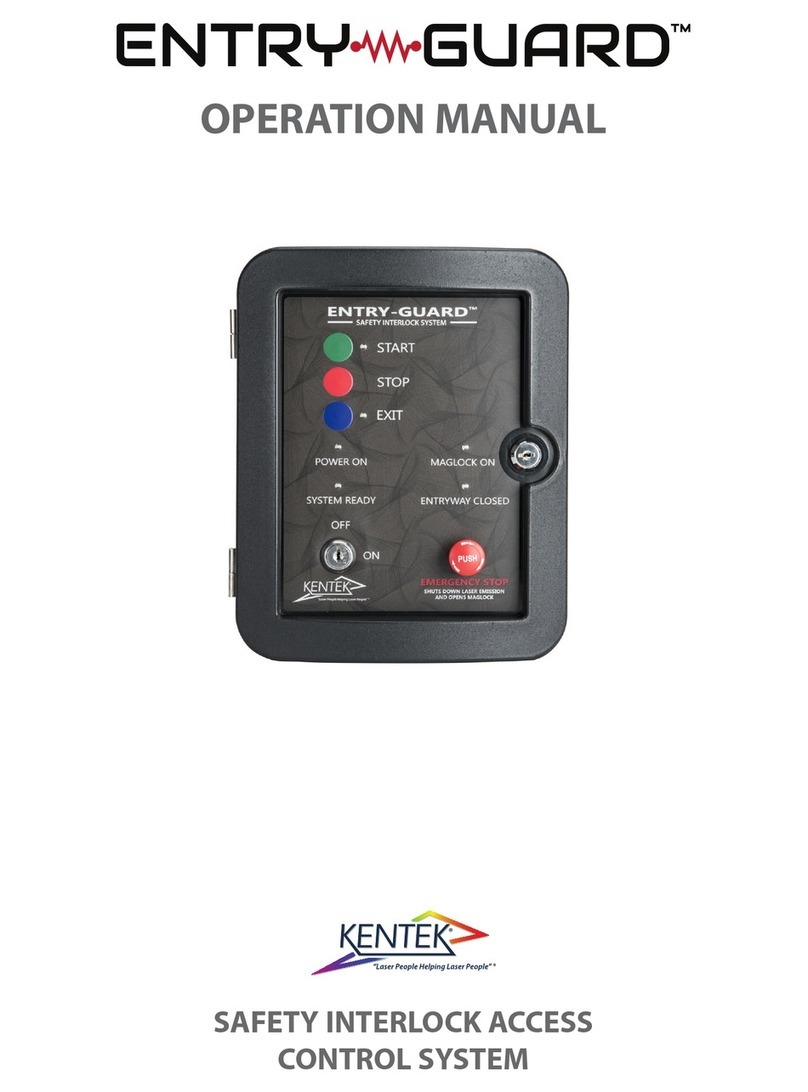 Kentek Entry-Guard User manual