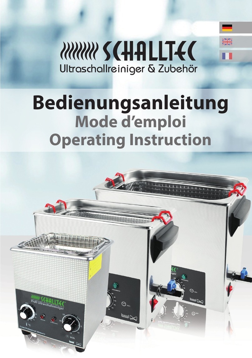 SCHALLTEC H Series Operating	 instruction