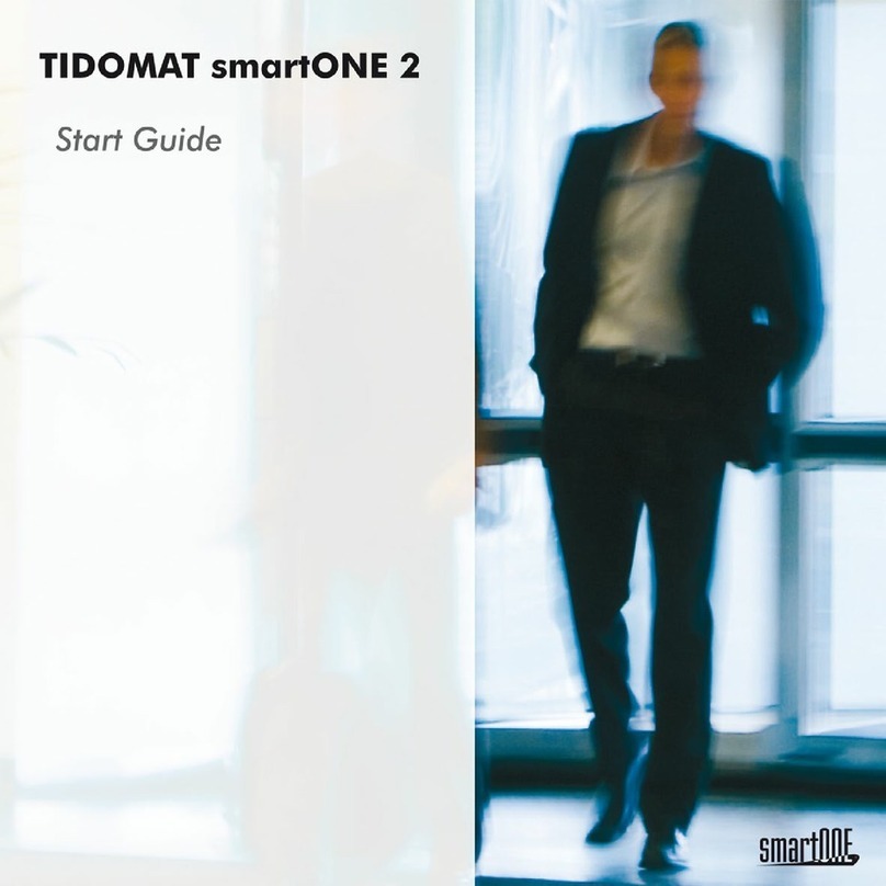 Tidomat smartONE 2 Start guide