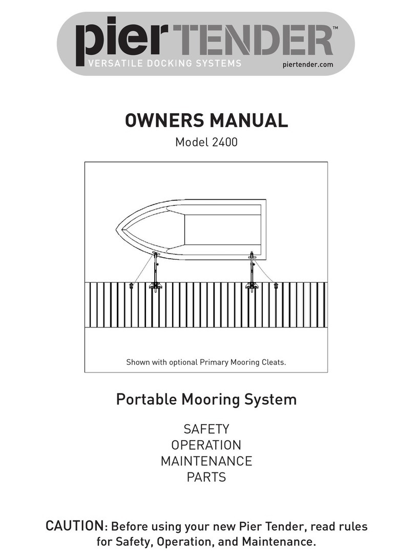 Pier Tender 2400 owner's manual