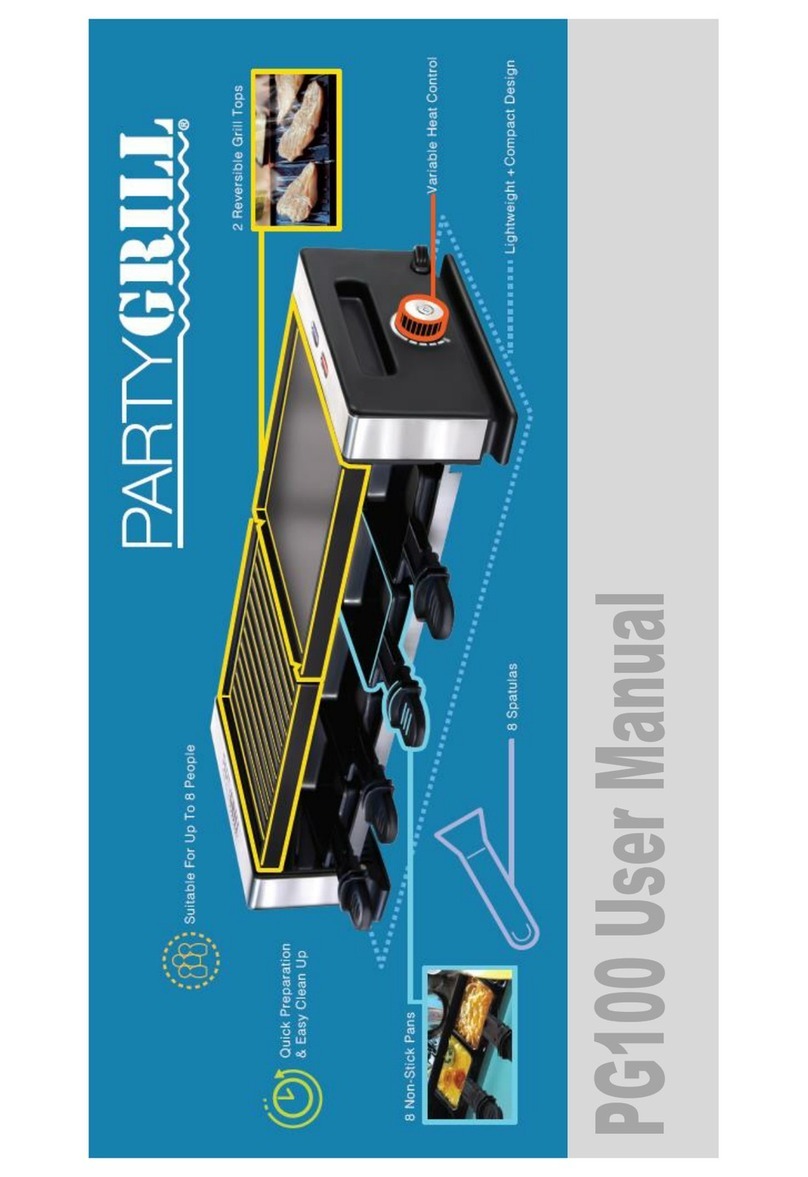 Paty Grill PG100 user manual
