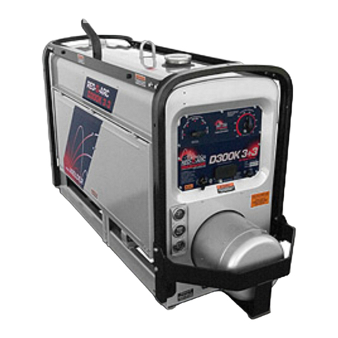 Red-D-Arc Welderentals D300K 3+3 SE Operator's manual