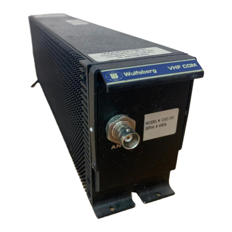 Wulfsberg Electronics COBHAM FliteLine CVC-151 installation manual Wulfsberg Electronics COBHAM FliteLine CVC-151 installation manual