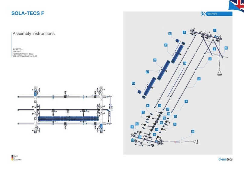 Sola-Tecs F Series Assembly instructions