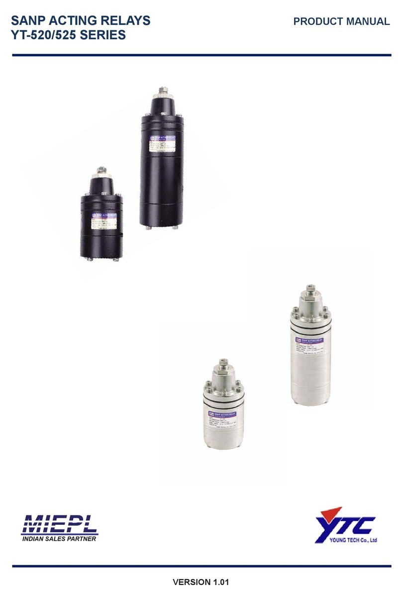 MIEPL YTC YT-520 Series product manual