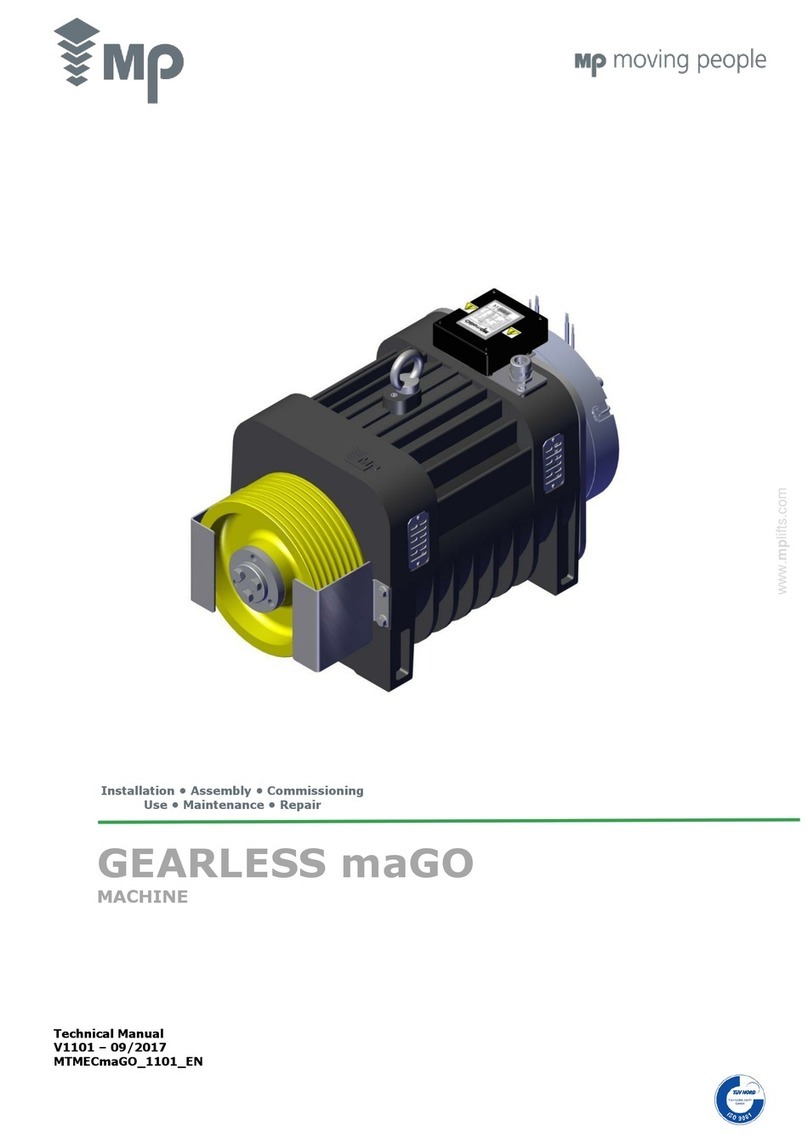 MP GEARLESS maGO075.2.240 Technical manual