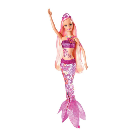 Mattel Barbie V8661 User manual