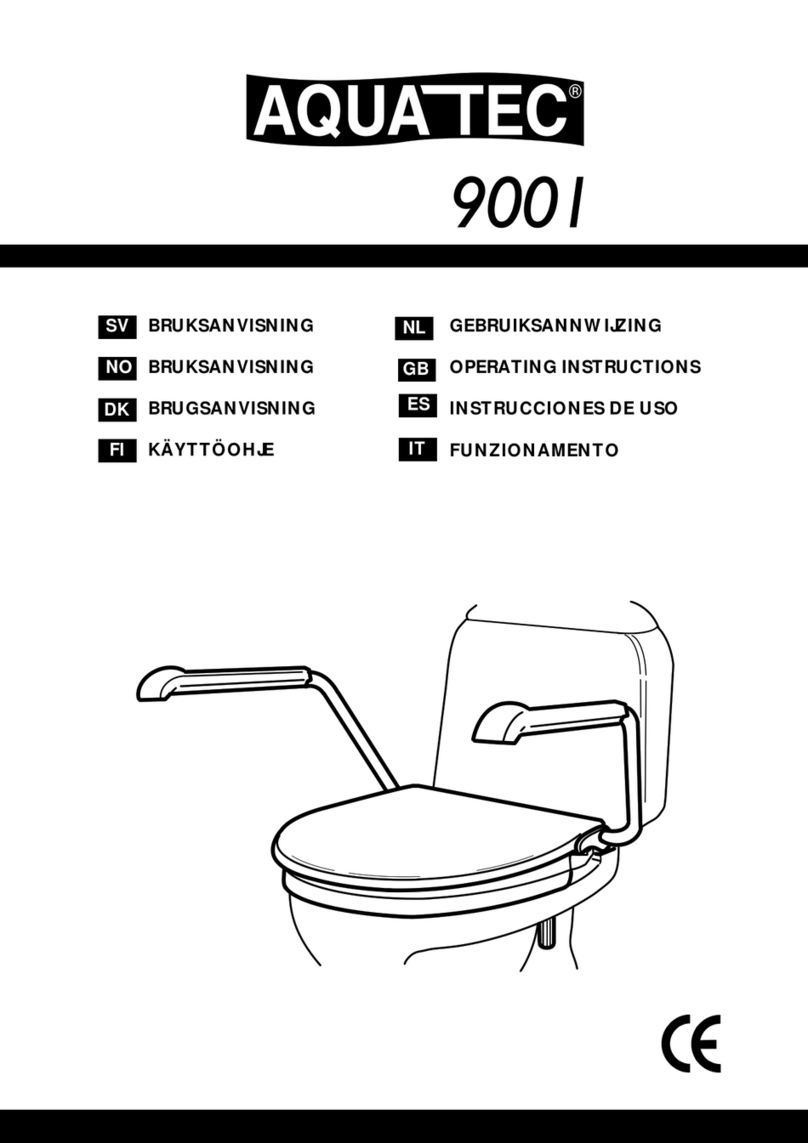 Aquatec 9001 operating instructions