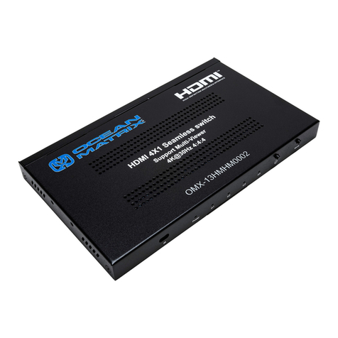 Ocean Matrix OMX-13HMHM0002 User manual