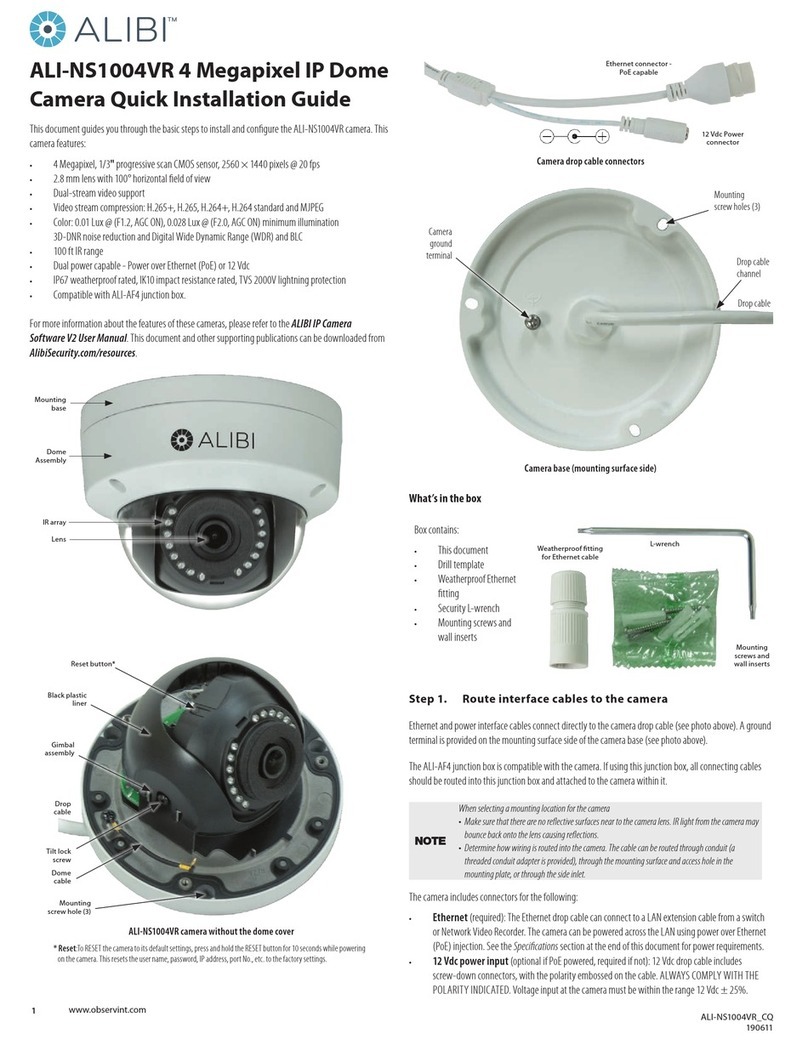 ALIBI ALI-NS1004VR User manual