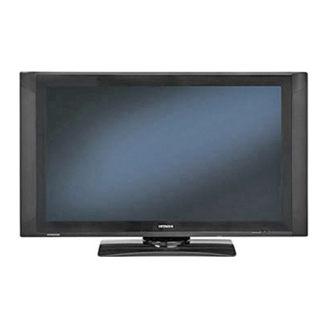 Hitachi 42HDX62A/DW1-UA User manual